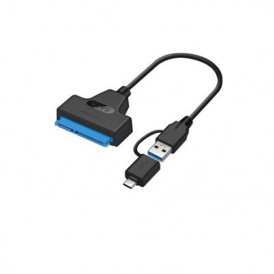 An SATA3.0 to USB3.0 / Type C 2in1 External Hard Disk Data Cable - 20CM