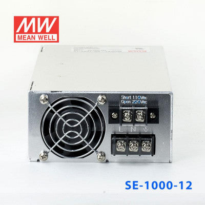 An SE-1000-12 Mean Well SMPS - 12V 83.3A - 999.6W Metal Power Supply