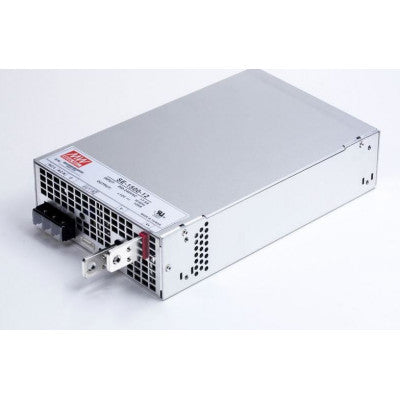 An SE-1500-12 Mean Well SMPS - 12V 125A - 1500W Metal Power Supply