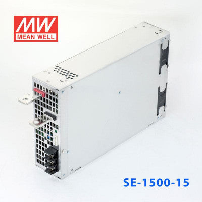 An SE-1500-15 Mean Well SMPS - 15V 100A - 1500W Metal Power Supply