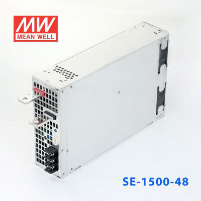 An SE-1500-48 Mean Well SMPS - 48V 31.3A - 1502.4W Metal Power Supply