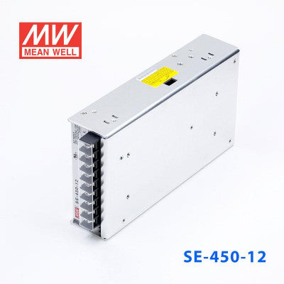 An SE-450-12 Mean Well SMPS - 12V 37.5A - 450W Metal Power Supply