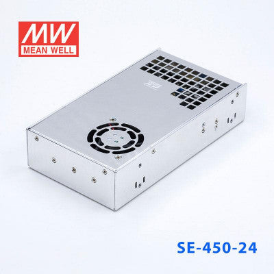 An SE-450-24 Mean Well SMPS - 24V 18.8A - 451.2W Metal Power Supply