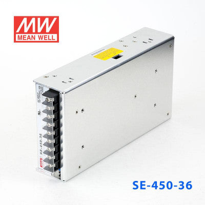 An SE-450-36 Mean Well SMPS - 36V 12.5A - 450W Metal Power Supply