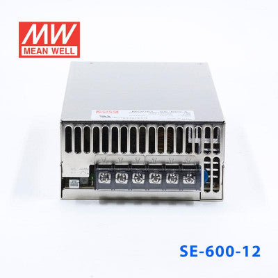 An SE-600-12 Mean Well SMPS - 12V 50A - 600W Metal Power Supply