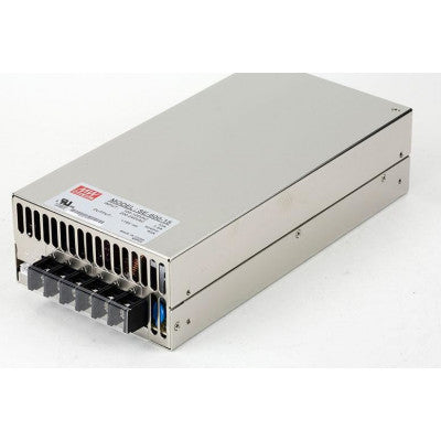 An SE-600-15 Mean Well SMPS - 15V 40A - 600W Metal Power Supply
