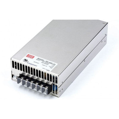 An SE-600-24 Mean Well SMPS - 24V 25A - 600W Metal Power Supply