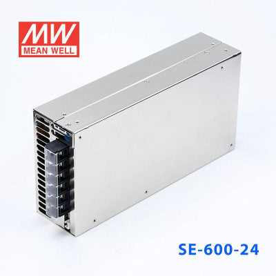 An SE-600-24 Mean Well SMPS - 24V 25A - 600W Metal Power Supply