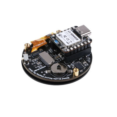 An Seeed Studio 1.28-inch Round Touch Display for XIAO