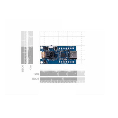 An Seeed Studio Grove Vision AI Module with Himax HX6537-A processor, thumb-size AI-powered OV2640 camera sensor, support Yolo V5 and Edge Impulse