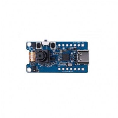 An Seeed Studio Grove Vision AI Module with Himax HX6537-A processor, thumb-size AI-powered OV2640 camera sensor, support Yolo V5 and Edge Impulse