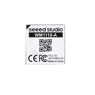 An Seeed Studio Wio-WM1110 Wireless Module Semtech LR1110 and Nordic nRF52840