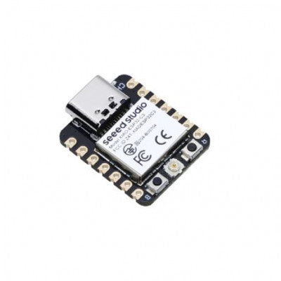 An Seeed Studio XIAO ESP32C3 tiny MCU board with Wi-Fi and BLE, battery charge supported, power efficiency and rich Interface