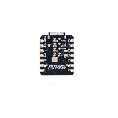 An Seeed Studio XIAO ESP32S3 Sense 2.4GHz Wi-Fi, BLE 5.0, OV2640 camera sensor, digital microphone, battery charge supported, rich Interface, IoT, embedded ML