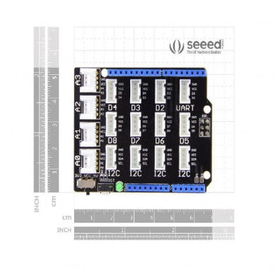An SeeedStudio Base Shield V2 for Arduino Uno