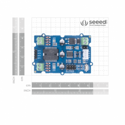 An SeeedStudio Grove I2C Motor Driver Module (L298P)