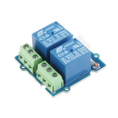 An SeeedStudio Grove 2 Channel SPDT Relay Module