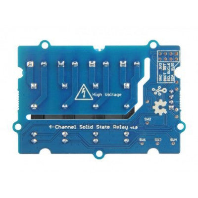 An SeeedStudio Grove 4 Channel Solid State Relay Module