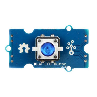 An SeeedStudio Grove Blue LED Button Module