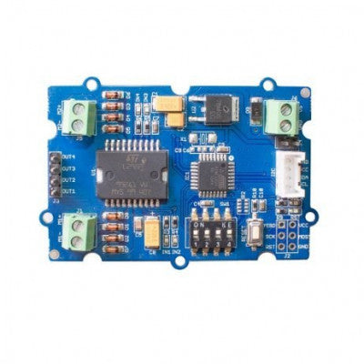 An SeeedStudio Grove I2C Motor Driver Module