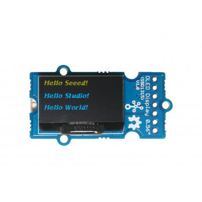 An SeeedStudio Grove OLED Yellow and Blue Display 0.96 (SSD1315) V1.0