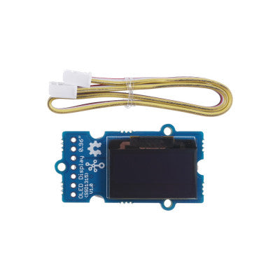 An SeeedStudio Grove OLED Yellow and Blue Display 0.96 (SSD1315) V1.0