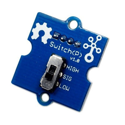 An SeeedStudio Grove Switch (P) Module