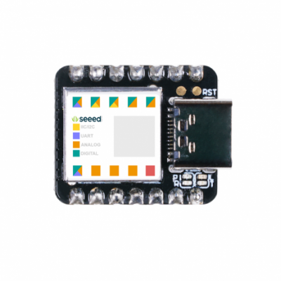 An SeeedStudio Seeeduino Xiao (Pre-Soldered)