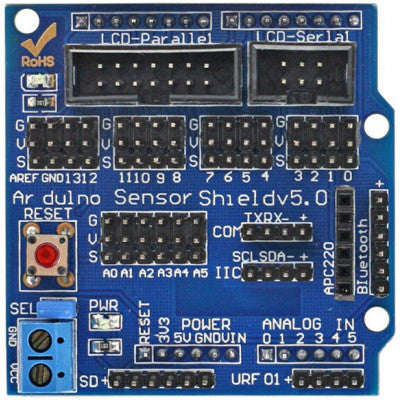 An Sensor Shield V5 Expansion Board For Arduino