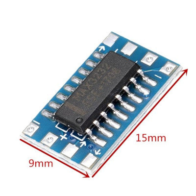 An Serial Port Mini RS232 to TTL Converter Adaptor Module Board MAX3232