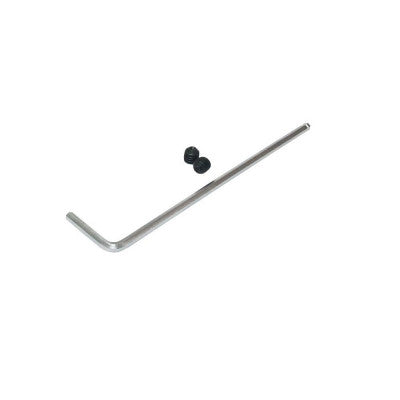 An Set of 1 ALLEN KEY and 10 GRUB Screw M 4x5 Set for Timing Pulley of 3D Printers