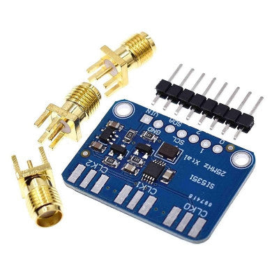 An Si5351A I2C 8 Khz 160 Mhz Clock Generator Breakout Board Module