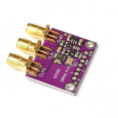 An Si5351A I2C 8 Khz 160 Mhz Clock Generator Breakout Board Module