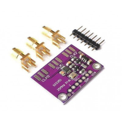 An Si5351A I2C 8 Khz 160 Mhz Clock Generator Breakout Board Module