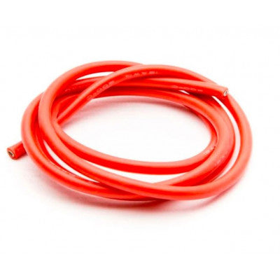 An High Quality Ultra Flexible 6AWG Silicone Wire 1m (Red)