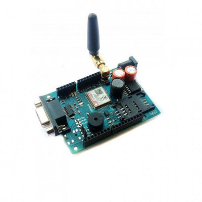 An Sim800C GPRS/GSM Shield with Antenna