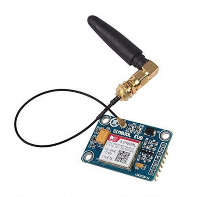 An SIM800L V2.0 5V Wireless GSM GPRS MODULE Quad-Band with Antenna