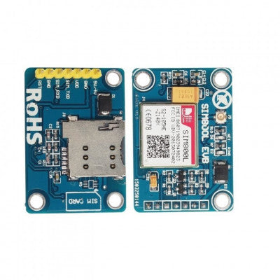 An SIM800L V2.0 5V Wireless GSM GPRS MODULE Quad-Band with Antenna