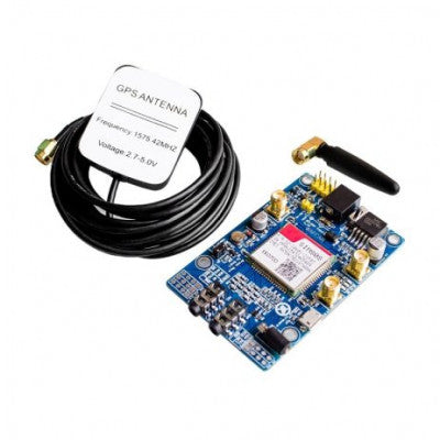 An SIM808 Module GSM GPRS GPS Development Board with GPS Antenna for Support 2G 3G 4G SIM Card