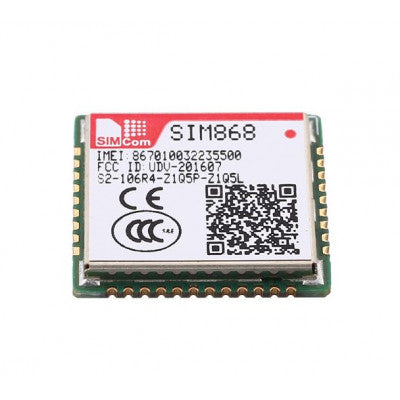 An SIM868 Quad-Band GSM GPRS and GNSS Module