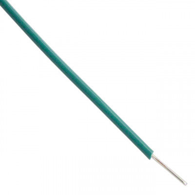 An Single Strand Hookup Wire - 25AWG (Gauge) - Green - 5 metre