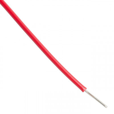 An Single Strand Hookup Wire - 25AWG (Gauge) - Red - 5 metre