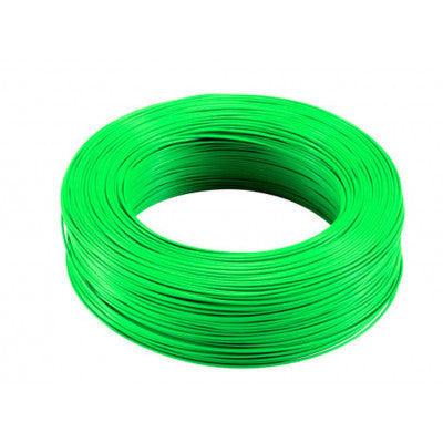 An Single Strand Wire Roll for PCB - 23AWG (Gauge) - Green - 92 meter