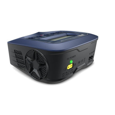 An SKYRC D100 V2 2x100W 10A AC-DC Dual Balance Charger-Discharger-Power Supply