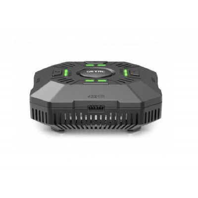 An SKYRC E4Q 50W 5A DC 2-4S LiPo Battery Balance Charger with XT60 Input