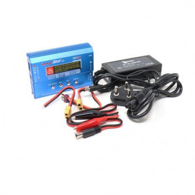 An SkyRC IMAX B6 50W 5A Charger/Discharger 1-6 Cells plus DC 5A 12V 60W ADAPTER AC (Original)