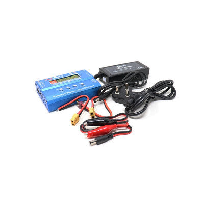 An SkyRC IMAX B6 50W 5A Charger/Discharger 1-6 Cells plus DC 5A 12V 60W ADAPTER AC (Original)