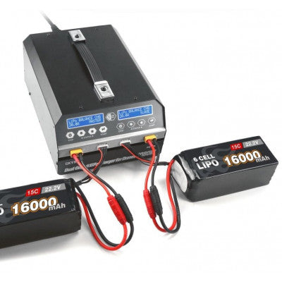 An SKYRC PC1080 Dual Channel LiPo Battery Charger