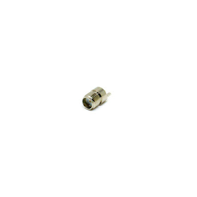An SMA Female Bulkhead Connector 180 Degree Plate Edge Mount PCB Mount