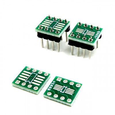 An SO/MSOP/TSSOP/SOIC/ to Dip8 Board PCB - 5 Pieces Pack